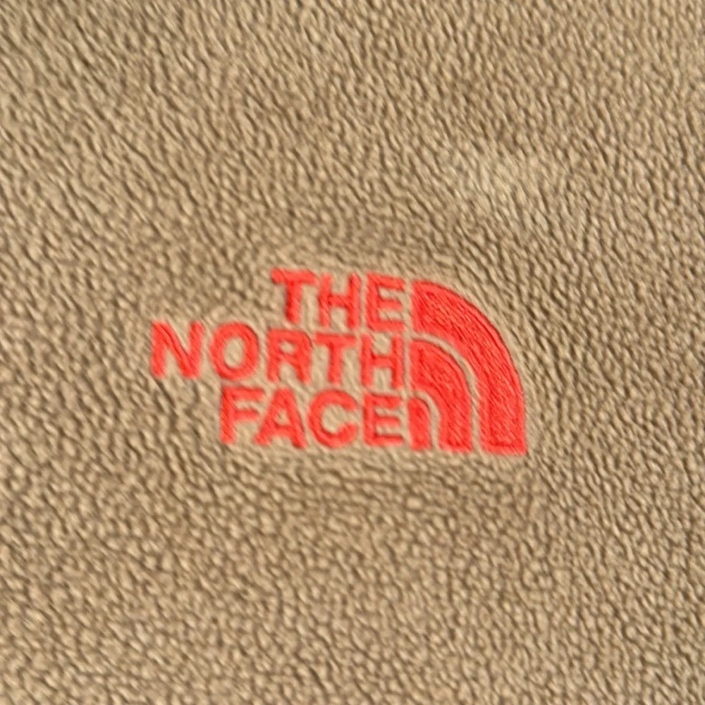 The North‎ Face Men's Brown Half Zip Fleece Pullover Size Large